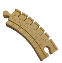 Rail flexible universel pour circuit de train en bois — photo 9