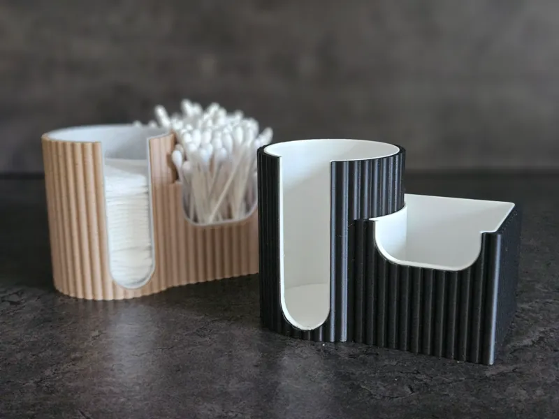 Bathroom Organizer for Cotton pads & Q-tips