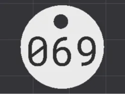Shopping Cart Token 069