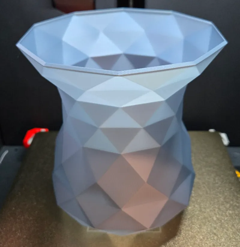 Wide top low poly vase (VASE MODE)