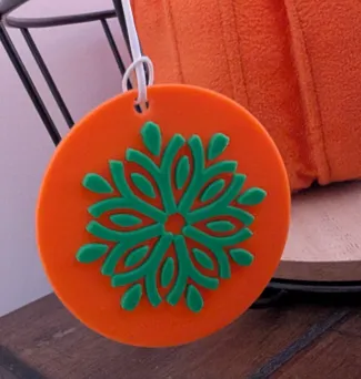 Snowflake Christmas Ornament