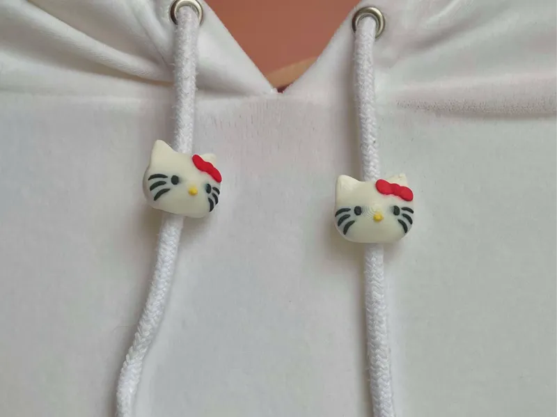 Hello Kitty Drawstring Aglet Charm Accessory
