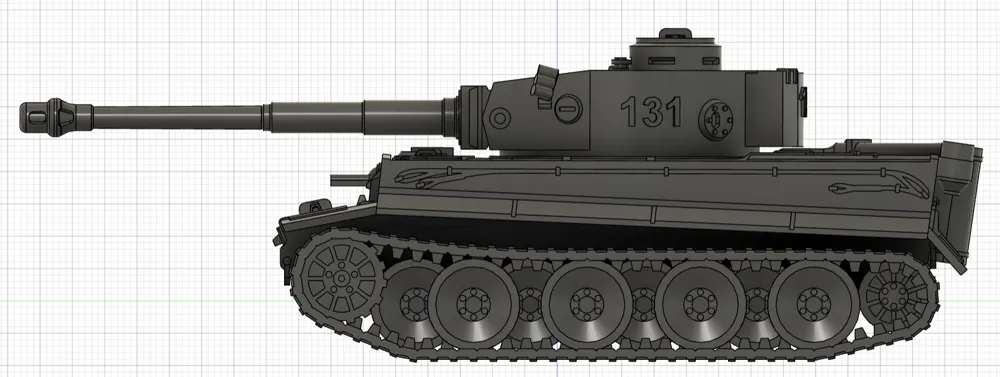 1/15 Panzerkampfwagen VI Tiger I 未組立 1/15 Panzerkampfwagen VI Tiger I 未組立