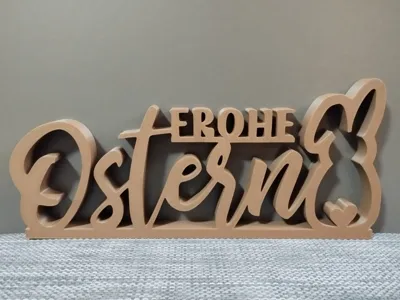 Happy Easter Lettering Decoration