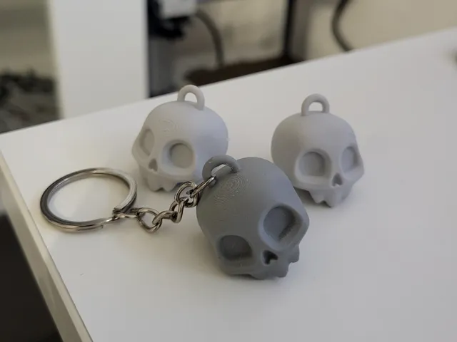 Cute Skull keychain