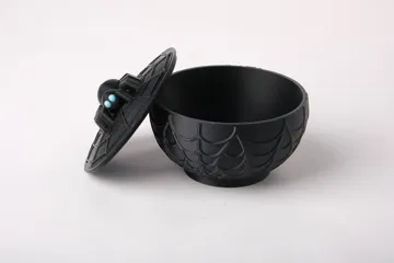 Organizador: Spider Web Storage Bowl - Halloween Trinket Box — vista de referencia 3