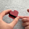 Pins in Herz Form Fidget Toy | Original by Denka Designs