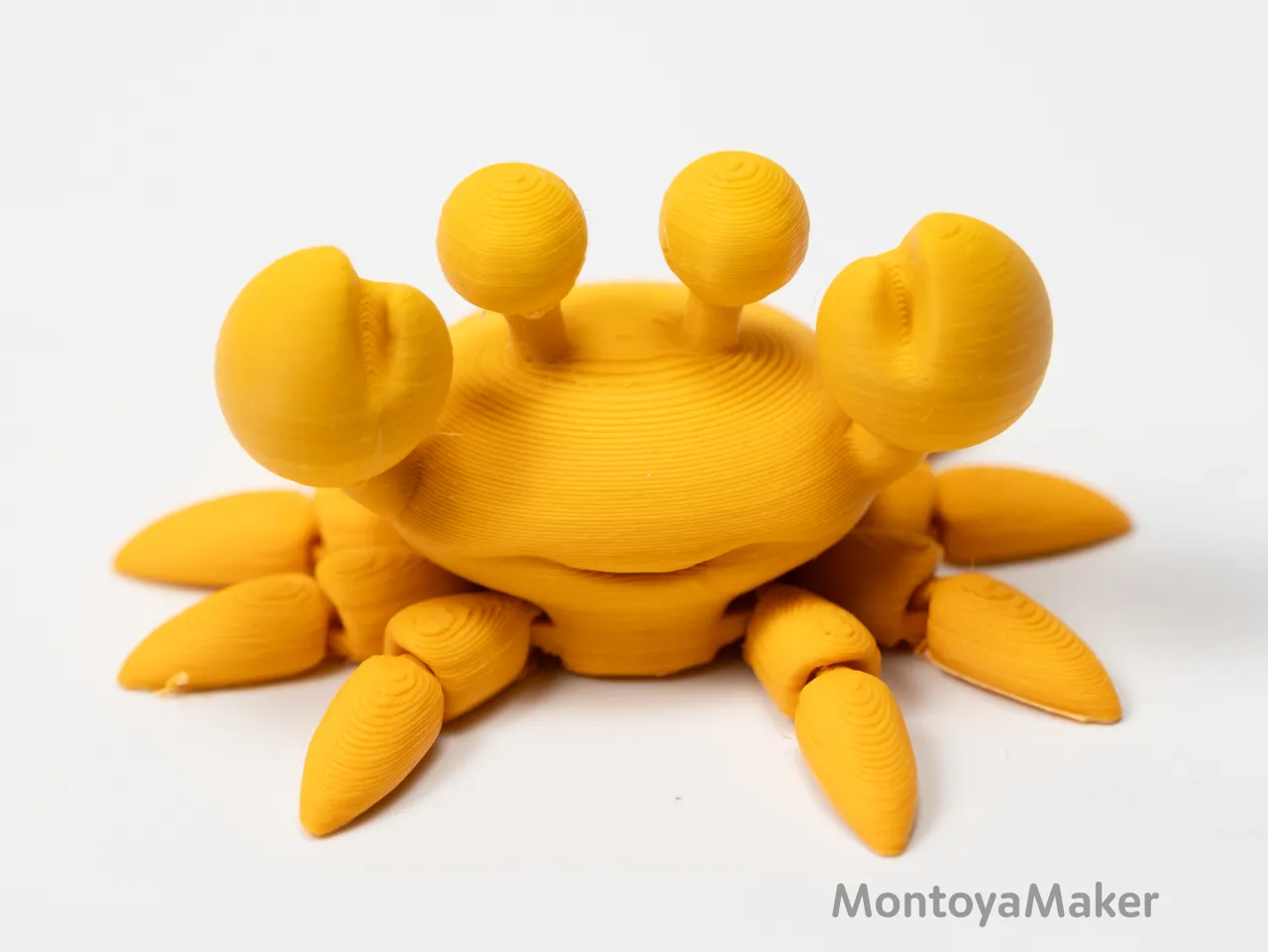 Mini Crab – Articulated & Keychain view 4
