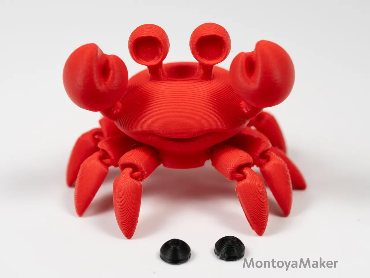 Mini Crab – Articulated & Keychain view 3