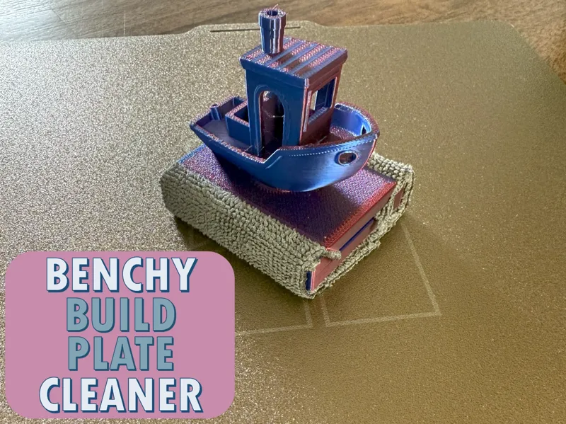 Benchy Build Plate Cleaner