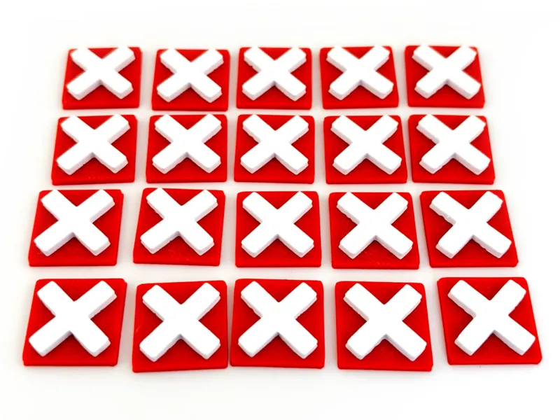 The Thing Board Game Damage Tokens