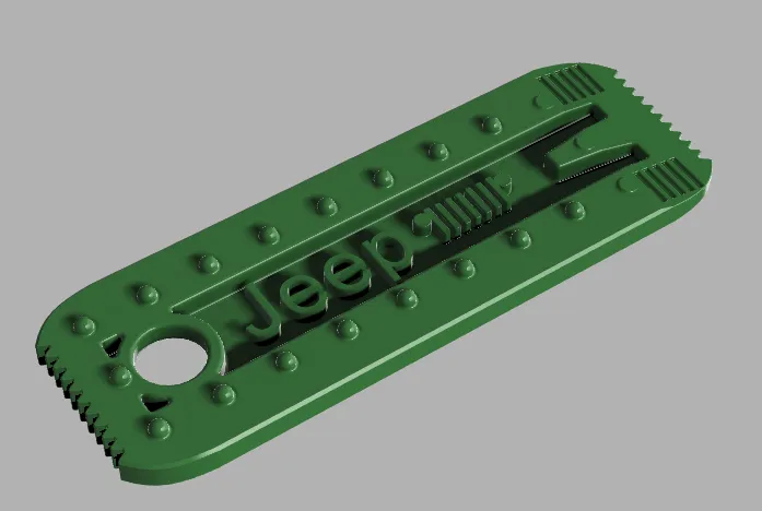 Jeep OffRoad KeyChain