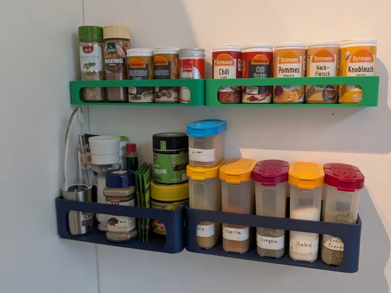 spice wall shelf rack