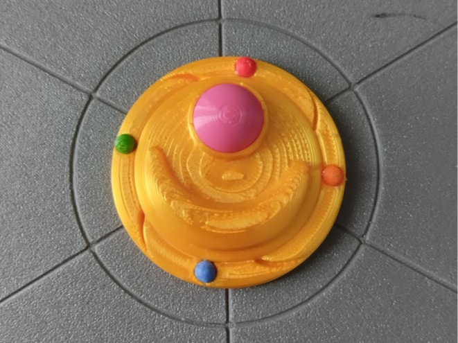 Broche Sailor Moon 3D model