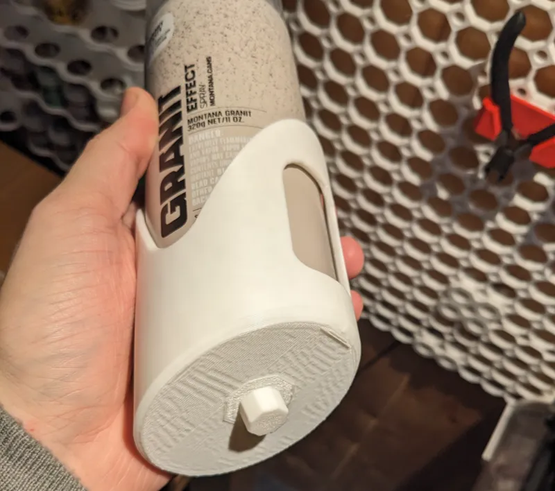 Multiboard Spray Can Holder Pushfits