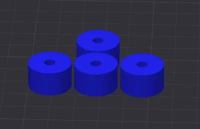 Ender 3 solid bed mounts