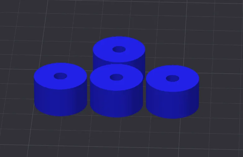Ender 3 solid bed mounts