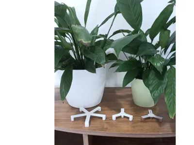 Plant Pot Drainage Spacer | Parametric Riser