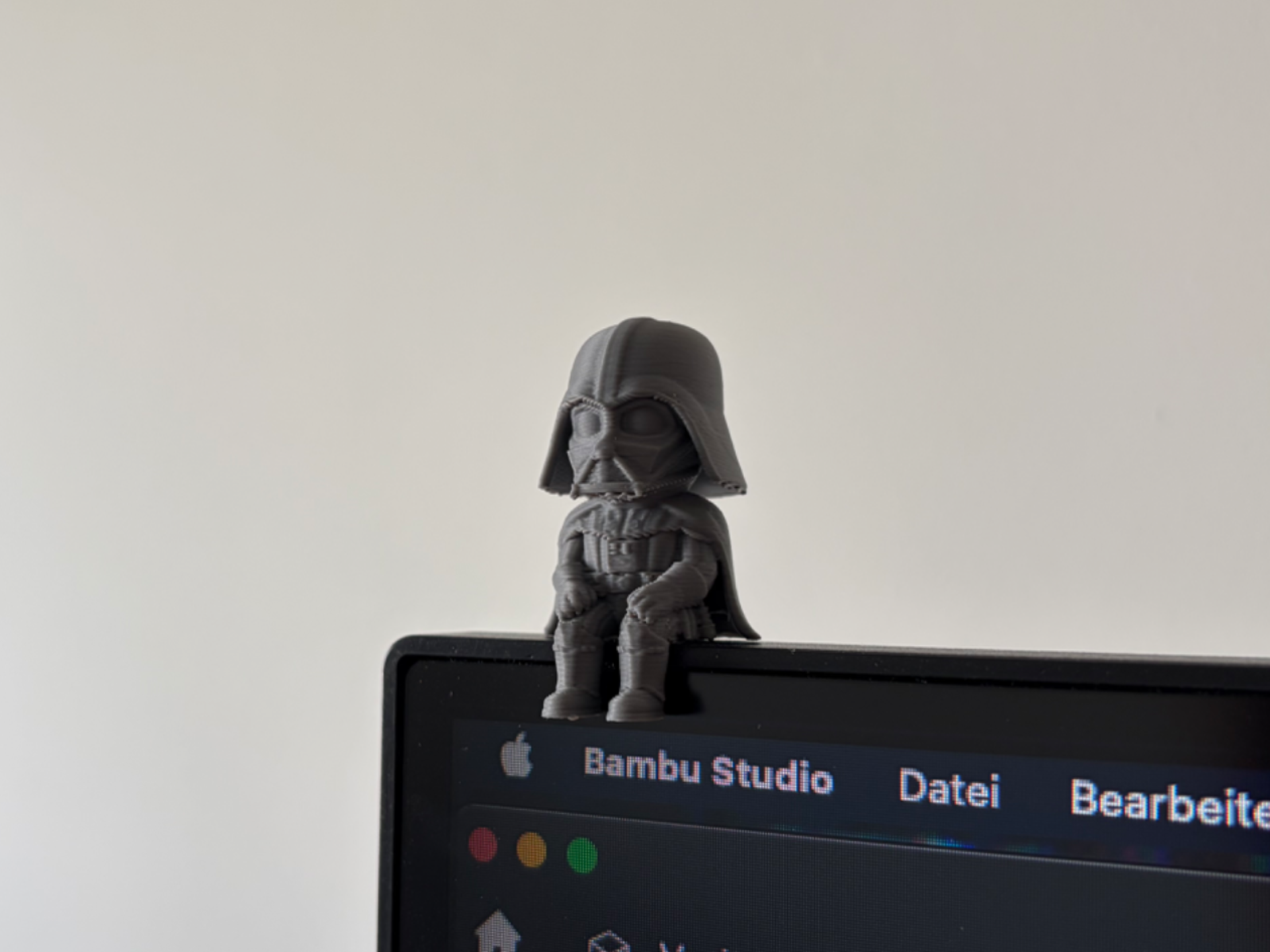 Mini Dart Vader – Sitting on Monitor or Shelf