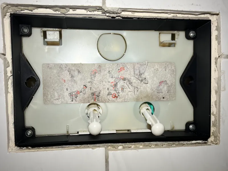 Geberit Druckplatten Rahmen 
