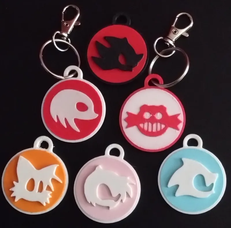 Assorted Sonic Charms