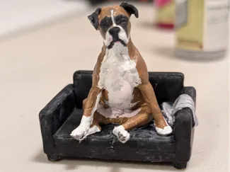 Dog Miniature - Boxer