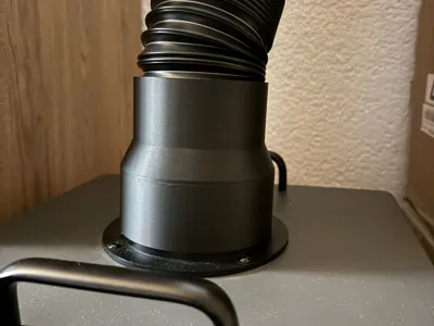 Bambu Smoke Purifier Adapter 100mm -> Xtool 85mm 