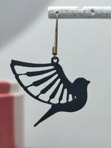 Pendientes: Aretes Libertad en Vuelo — vista de referencia 2