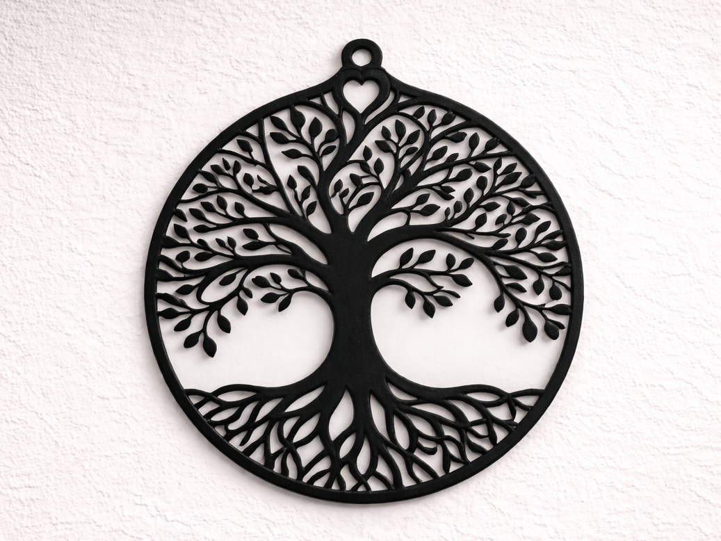 Elegante Wanddeko Tree of Life Lebensbaum Design
