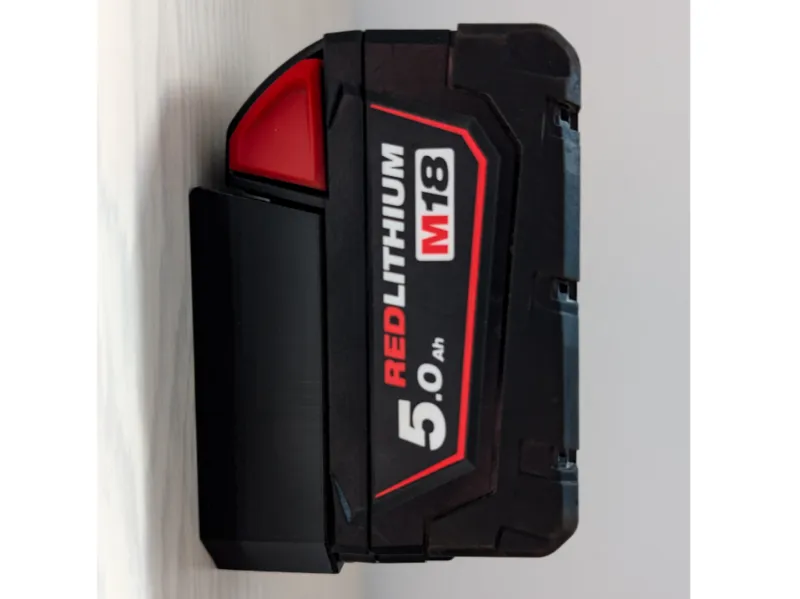 Wall Mount for Milwaukee M18 Batteries