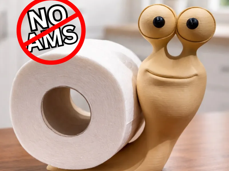 Snail Toilet Paper Holder | Funny Bathroom Decor