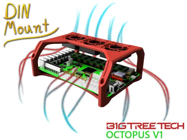 Support de refroidissement pour carte Octopus BigTreeTech