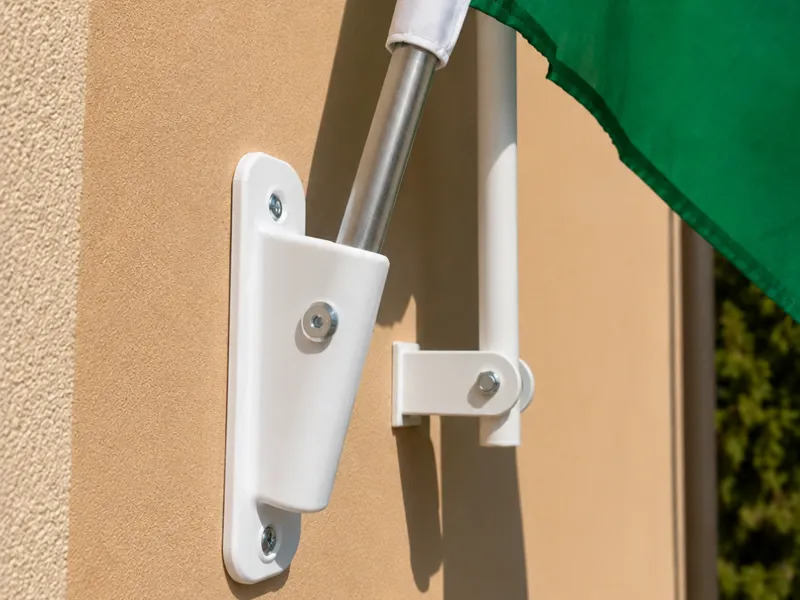 Wall Mounted Flag Pole Holder 