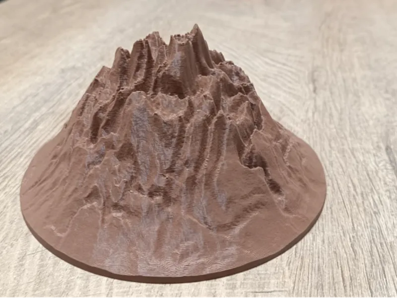Volcano classroom experiment