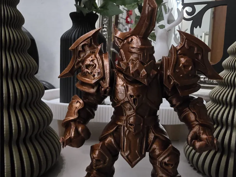 Warrior in Tier 2 Armor World of Warcraft