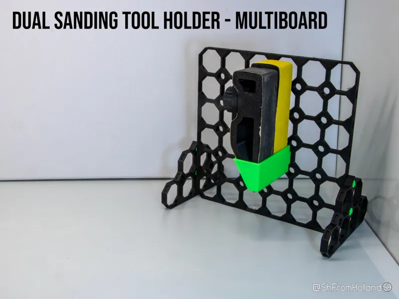 Dual sanding tool/block holder (26mm) - Multiboard