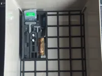 0.2mm layer, 2 walls, 15% infill - corner cut