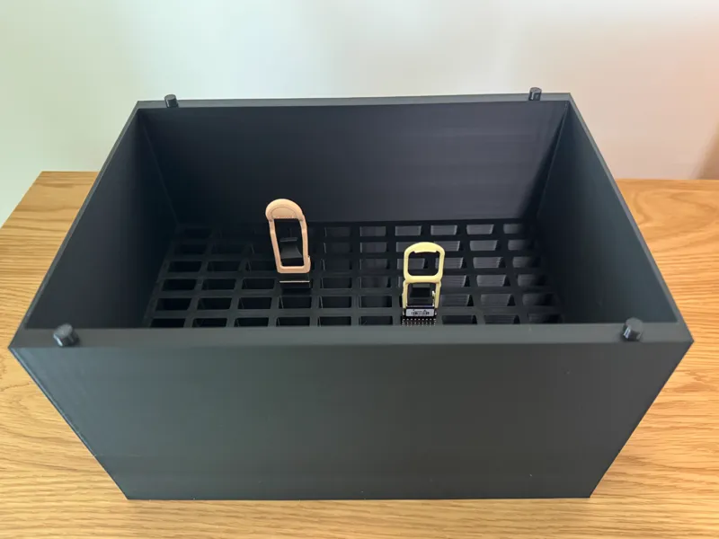QSFP Stackable Holder (better tolerances)
