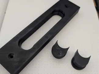 Adjustable Concealed Hinge Router Jig