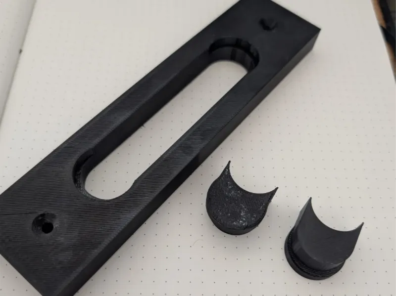 Adjustable Concealed Hinge Router Jig