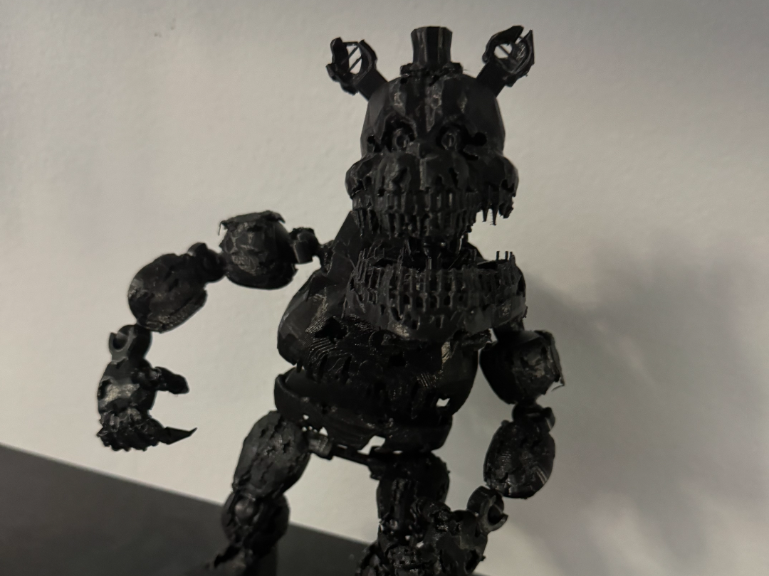Nightmare Fredbear figure, READ DESC!