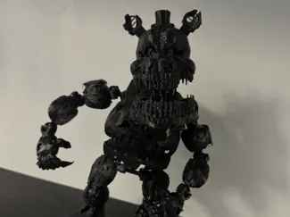 Nightmare Fredbear figure, READ DESC!