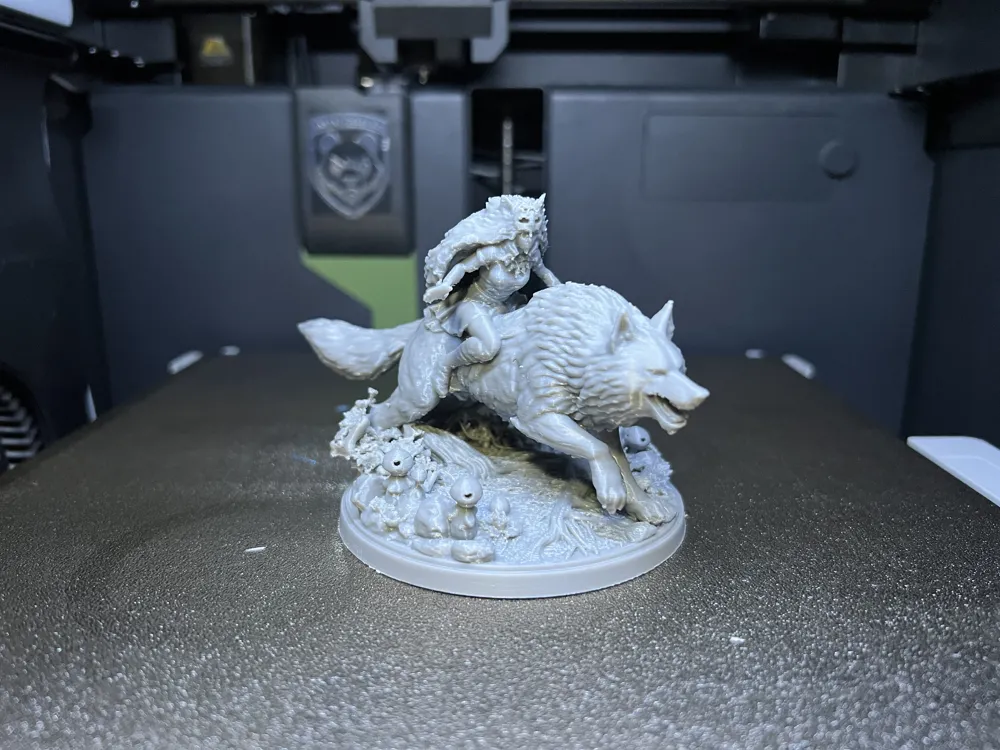 Princess Mononoke Studio Ghibli Diorama Collection - Free 3D Print ...