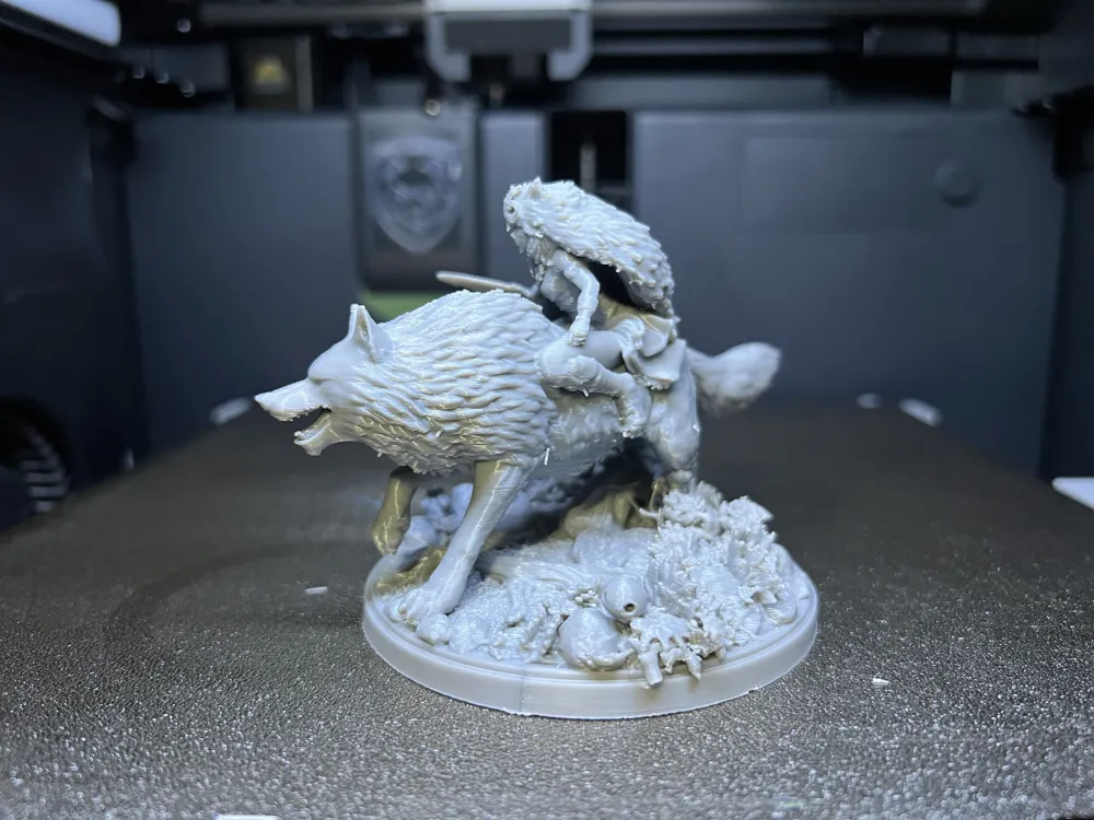 Princess Mononoke Studio Ghibli Diorama Collection - Free 3D Print ...