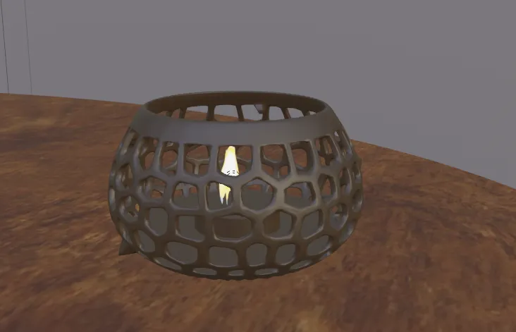 Tealight vase