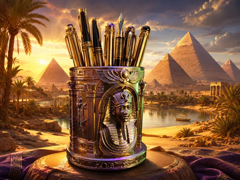Ancient Pharaoh - Desk-Organizer