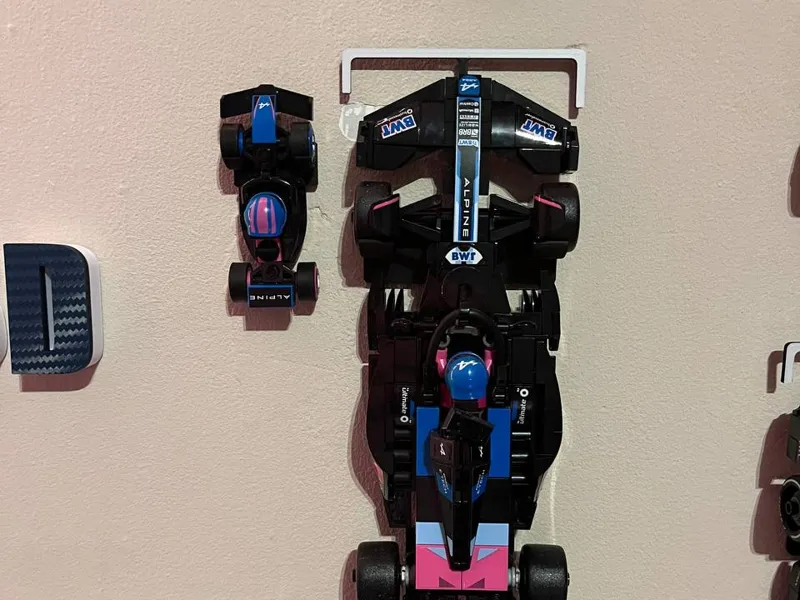 F1 mini (L3GO) collectibles wall mount!