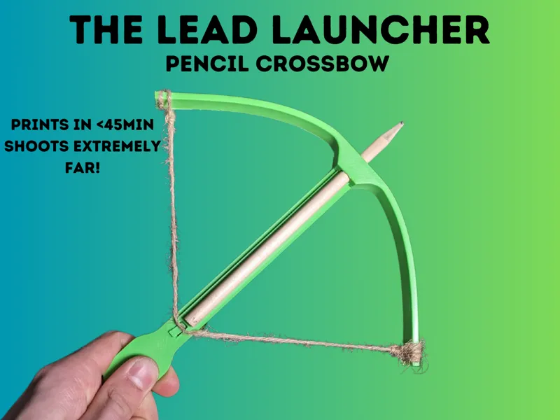 The Lead Launcher(Pencil Crossbow)