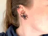 Small Spider Cuff, both pieces, TPU