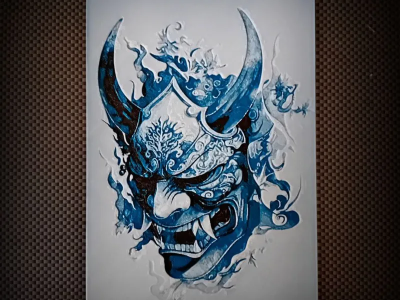 Oni Mask Art
